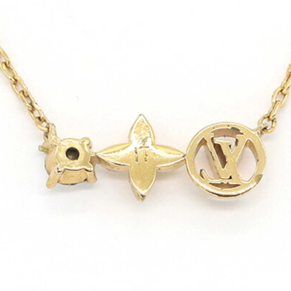 LOUIS VUITTON Gold Necklace - Picture 2 of 7